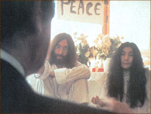 John and Yoko talk with Al Capp